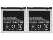 New Replacment Battery for Samsung GALAXY S2 Virgin Mobile 2 Pack