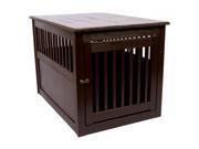 Dynamic Accents End Table Pet Crate 36 x24 x26 Large Mahogany New