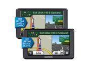Garmin Nuvi 2595LMT 2 Pack 5 GPS w Lifetime Maps Traffic Updates