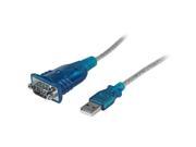 StarTech TW5188B 1 Port USB to RS232 DB9 Male to Male Serial Adapter Cable