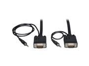 Tripp Lite TRPP504010B SVGA Monitor Audio Cable with Coaxial 10ft