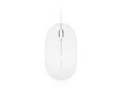 Macally QZ0429W 3 Button Wired USB Optical Mouse White