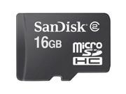 SanDisk SDSDQM016GB35M microSDHC 16GB 3 x 5 Blister Pkg