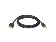 Tripp Lite TRPU024006B Tripp Lite U024 006 6ft USB 2.0 A A Gold Extension Cable