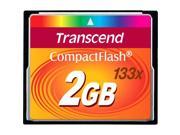 Transcend TS2GCF133M COMPACTFLASH CARD 2GB 133X