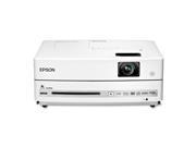 Epson V11H335120M PowerLite LCD Projector W 1.2x Optical Zoom And 26.50 ft Projection Distance