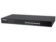 Intellinet ICI560849B 130 Watt 16 Port Fast Ethernet PoE Switch