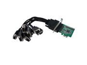 StarTech BC6653B 8 Port Native PCI Express RS232 Serial Adapter Card with 16950 UART