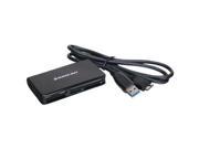 IOgear LL0307B SuperSpeed USB 3.0 Multi Card Reader Writer GFR381