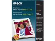 Epson S041331M White Semi gloss Photographic Papers 8.50 x 11