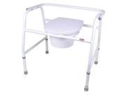 Carex Extra Wide Steel Commode Commode