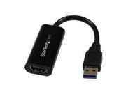 StarTech TW6114B Slim USB 3.0 to HDMI External Video Card Multi Monitor Adapter USB32HDES