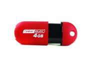 DANE ELEC DEMDAZMP04G3RR 4 GB USB 2.0 Flash Drive Red