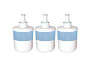 Aqua Fresh Replacement Water Filter for Samsung Models RS267LBBP RS267LBBP XAA RS267LBBP XAC RS267LBRS RS267LBRS XAA RS267LBRS XAC 3 Pack Aquafresh