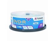 Verbatim VTM95058M VERBATIM 95058 4.7GB DVD Rs 25 ct Spindle