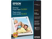Epson S041667M Premium Photo Paper Letter 8.50 x 11 W High Gloss 92 Brightness