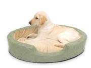 K H Thermo Snuggly Sleeper Large Sage 31x24 6 watts