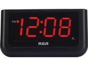GE RCA RCARCD30b RCA RCD30 High Quality Alarm Clock with 1.4 Inch red LED display