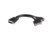 StarTech DMSDVIVGA1B StarTech.com 8 Inch LFH 59 Male to Female DVI I VGA DMS 59 Cable DMSDVIVGA1