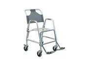 Lumex Shower Transport Chair w Footrests Shower Transport Chair