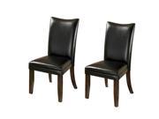 Charrell Dining UPH Side Chair 2 CN Black Signature Design by Ashley