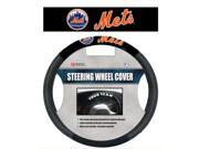 Fremont Die Inc New York Mets Poly Suede Steering Wheel Cover Wheel Cover
