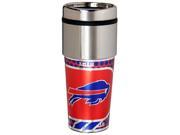 Great American Products Buffalo Bills Travel Tumbler Stainless Steel 16 oz. Travel Tumbler