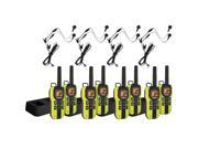 Uniden GMR4060 2CKHS 8 pack 40 Mile 2 Way FRS GMRS Radios w Headset