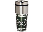 Great American Products New York Jets Travel Tumbler Stainless Steel 16 oz. Travel Tumbler