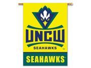 Bsi Products Inc Unc Wilmington 2 Sided Banner with Pole Sleeve Banner