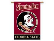 Bsi Products Inc Florida State Seminoles 2 Sided Banner with Pole Sleeve Banner