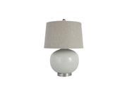 Savita Light Gray Poly Table Lamp L235404 Savita Poly Table Lamp