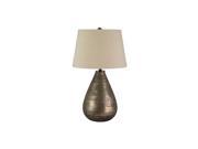 Taber Antique Gray Glass Table Lamp L430274 Taber Antique Gray Glass Table Lamp