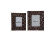 Marquise Antique Black Photo Frame A2000183F Set of 2 Marquise Antique Black Photo Frame Set of 2