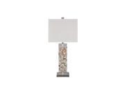 Tahira Cream Shell Table Lamp L390024 Tahira Cream Shell Table Lamp