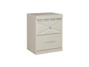 Dreamur Champagne Two Drawer Night Stand B351 92 Dreamur Champagne Two Drawer Night Stand