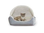 K H Pet Products KH7605 Lounge Sleeper Hooded Pet Bed