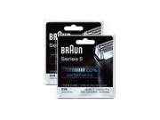 Braun 8000CP 2 Pack Braun Replacement Foil and Cutter Combo 8000CP 8000FC 51S