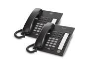 Panasonic KX T7720 Black 2 Pack Speakerphone Telephone