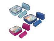 9 Piece Toiletry Packing Set 3 Summer Floral plus 3 Diamond Sparkle plus 3 Berry 3 Piece Toiletry Packing Set