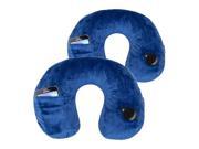 Travelon Deluxe Inflatable PillowCobalt 2 Pack Deluxe Inflatable Pillow