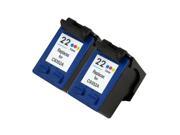 Ink for HP C9352AN 2 Pack Replacement Ink
