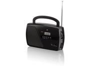 GPX GPXR633BB GPX Inc. R633B Portable Shortwave AM FM Clock Radio
