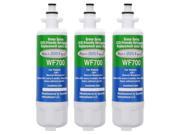 Aqua Fresh Replacement Water Filter for LG LMXS27626S Refrigerators 3 Pack