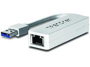 TRENDnet TU3ETGW TRENDnet USB 3.0 to Gigabit Ethernet LAN Wired Network Adapter for Windows Mac Chromebook Linux and Specific Android Tablets ASIX AX88179