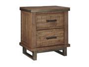 Dondie Two Drawer Night Stand B663 92 Dondie Two Drawer Night Stand Warm Brown