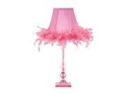 Auren Pink Acrylic Table Lamp L857604 Auren Pink Acrylic Table Lamp