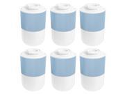 Replacement Water Filter Cartridge for Amana Models ARS2364AB ARS2364AC ARS2364AW ARS2365AB ARS2365AC ARS2365AW ARS2366AB ARS2366AC 6 Pack