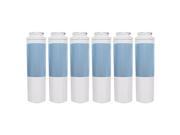 Aqua Fresh Replacement Water Filter for Whirlpool Models GI6SARXXF01 GI6SARXXF02 GI6SARXXF04 GI6SARXXF05 GI6SARXXF06 GI6SDRXXY02 GI6SDRXXY07 6 Pack
