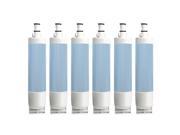 Replacement Water Filter Cartridge for Maytag Models MSD2269KEY MSD2658KES MSD2658KEU MSD2658KEY MSD2658KGB 6 Pack